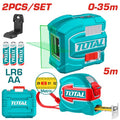 [TLL680081 - 1] مجموعة ليزر شقلة اخضر+متر صناعي - J.H For Tools and Hardware