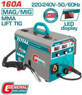 [TMGT1601] 3 IN 1 (MIG/MMA/TIG) مكنة تلحيم - J.H For Tools and Hardware