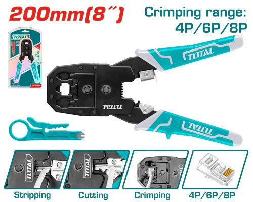 [TMPC4468P] 4P/6P/8P Network بانسة تفييش - J.H For Tools and Hardware