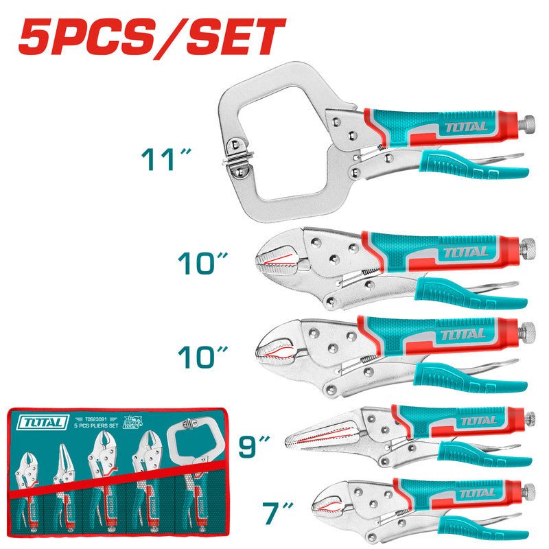 [TOS23091] 5 Pcs طقم بانسات لقط - J.H For Tools and Hardware
