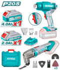 [TOSLI230705] 20V مجموعة سشوار بطارية+اداة متعددة الاستخدامات - J.H For Tools and Hardware