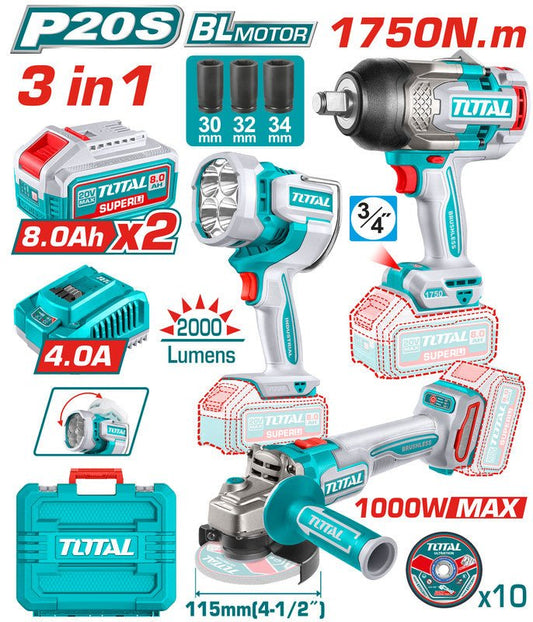 [TOSLI250593] 20V 3PCS مجموعة - J.H For Tools and Hardware