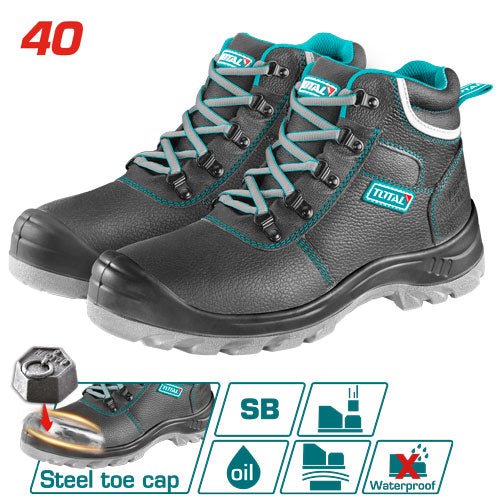 [TSP202SB.40] 40(SAFETY) حذاء عمال مع حماية اسود - J.H For Tools and Hardware