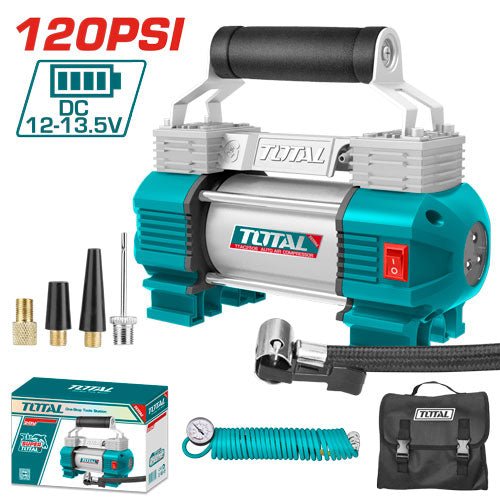 [TTAC2506] 120PSI منفخ دواليب + شنطة صناعي - J.H For Tools and Hardware