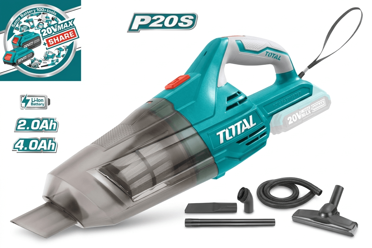 [TVLI2001] 20V (Tool only) مكنسة فاكيوم عالبطارية - J.H For Tools and Hardware