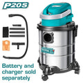 [TVLI2005E] 20V 20L (Tool Only) مكنسة فاكييوم عالبطارية - J.H For Tools and Hardware