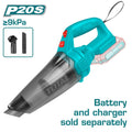 [TVLI201261] 20V (Tool Only) مكنسة فاكيوم عالبطارية - J.H For Tools and Hardware