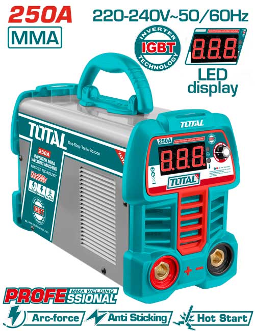 [TW225069] 250A INVERTER مكنة تلحيم - J.H For Tools and Hardware