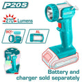 [TWLI2038] 20VX270 Lumens (Tool Only) كشاف - J.H For Tools and Hardware
