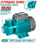 [TWP137026] 370WX30M X0.5HP طرمبة مياه قلب نحاس - J.H For Tools and Hardware