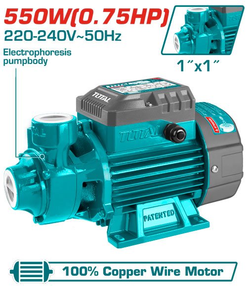 [TWP15506] 550W H:48M 0.75 HP طرمبة مياه - J.H For Tools and Hardware